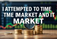 I Tried to Time the Market and It Was a Disaster I attempted to time the market and it ended in disaster.