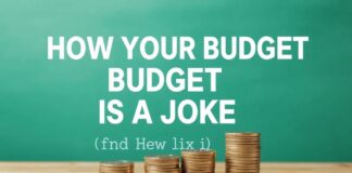 Why Your Budget is a Joke (And How to Fix It) Why Your Budget is a Joke (And How to Fix It)